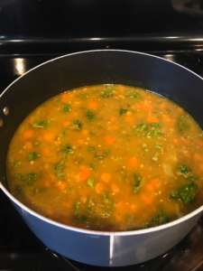 meal during 6 day detox