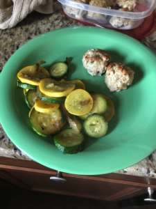 meal during 6 day detox
