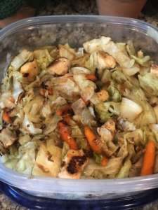 meal during 6 day detox