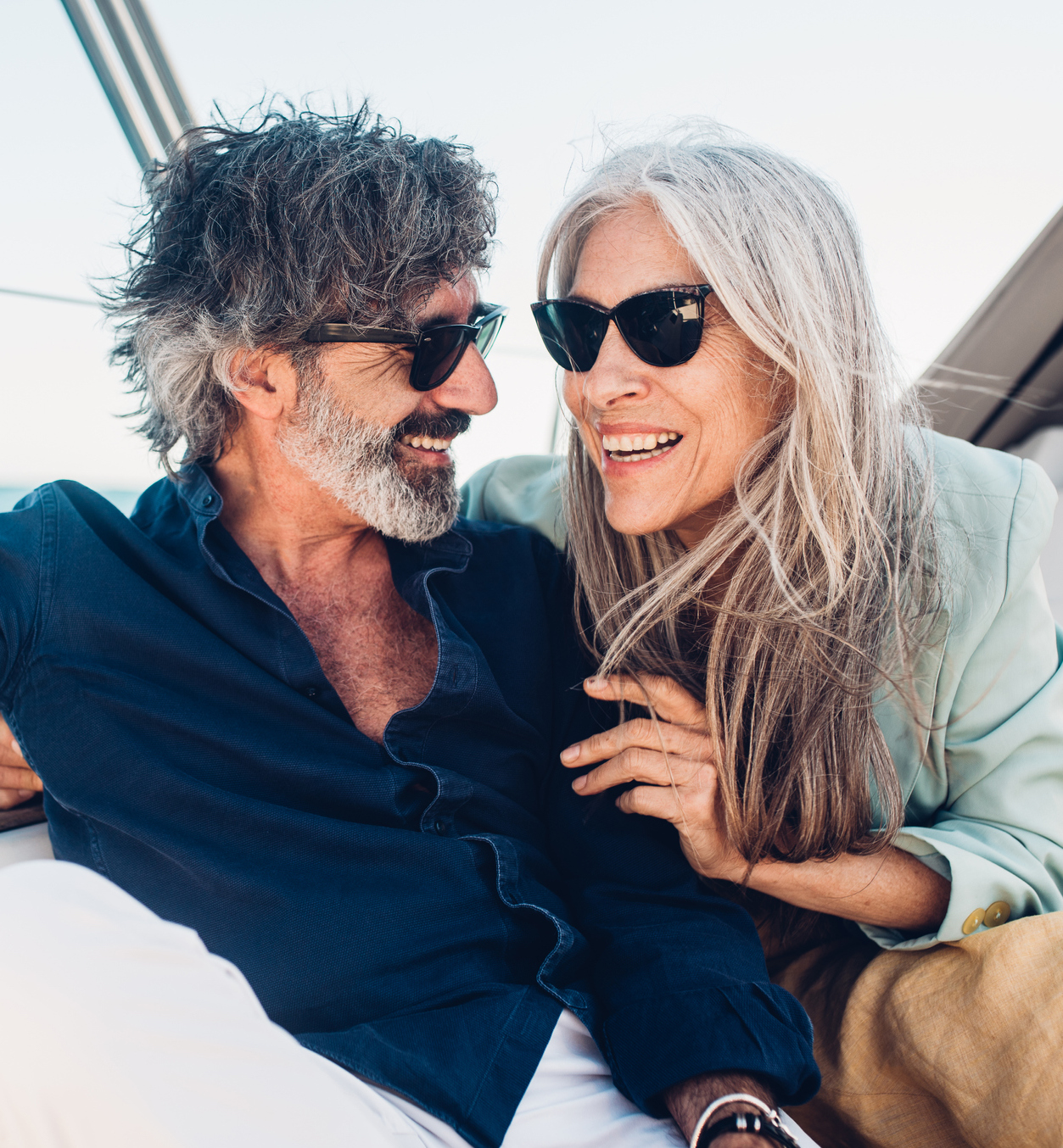Senior couple enjoying their elite cruise vacation Functional Medicine in Greenville, SC